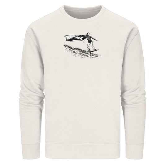 Wingfoil Wave - Organic Basic Unisex Sweatshirt