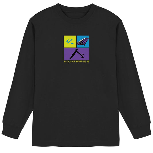Wingoil-Tools for Happiness - Organic Heavy Oversized Longsleeve T-Shirt