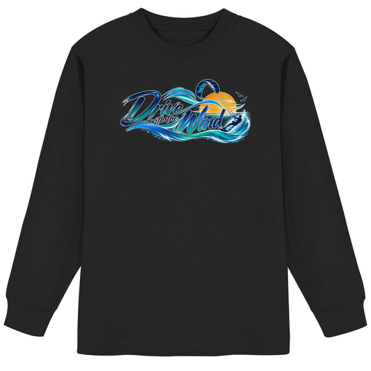 Kite-Drive With The Wind - Organic Heavy Oversized Longsleeve T-Shirt