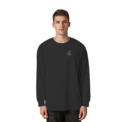 Peace. Waves. Sunsets. - Organic Heavy Oversized Longsleeve T-Shirt