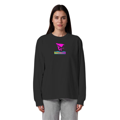 Flying Pilot-Foilrausch - Organic Heavy Oversized Longsleeve T-Shirt
