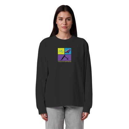 Wingoil-Tools for Happiness - Organic Heavy Oversized Longsleeve T-Shirt