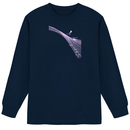 Surfgirl-go withe flow - Organic Heavy Oversized Longsleeve T-Shirt