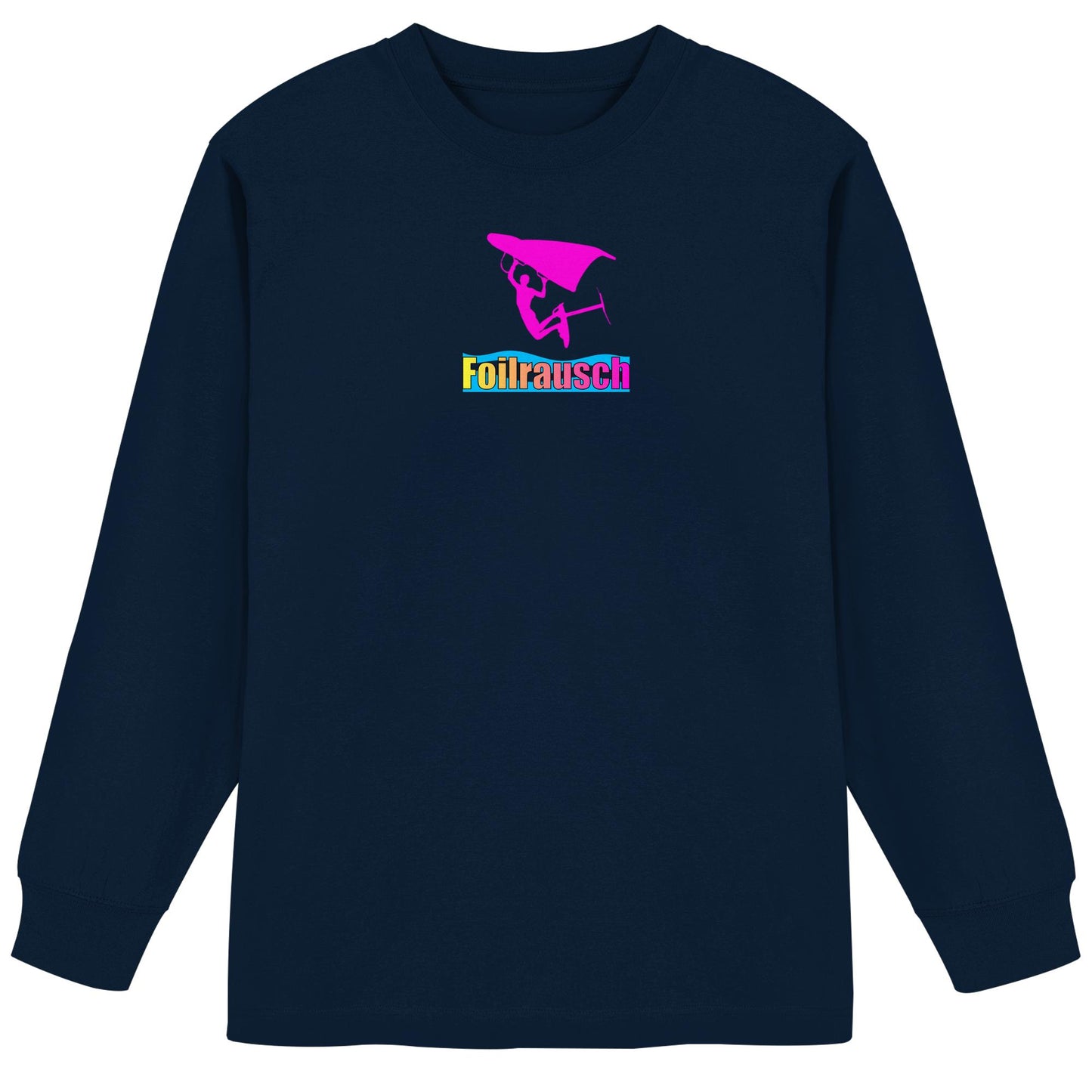 Flying Pilot-Foilrausch - Organic Heavy Oversized Longsleeve T-Shirt