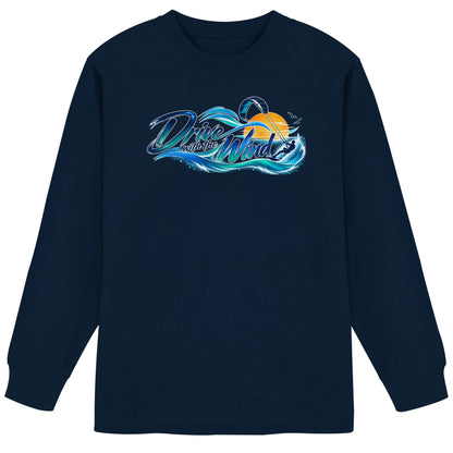 Kite-Drive With The Wind - Organic Heavy Oversized Longsleeve T-Shirt