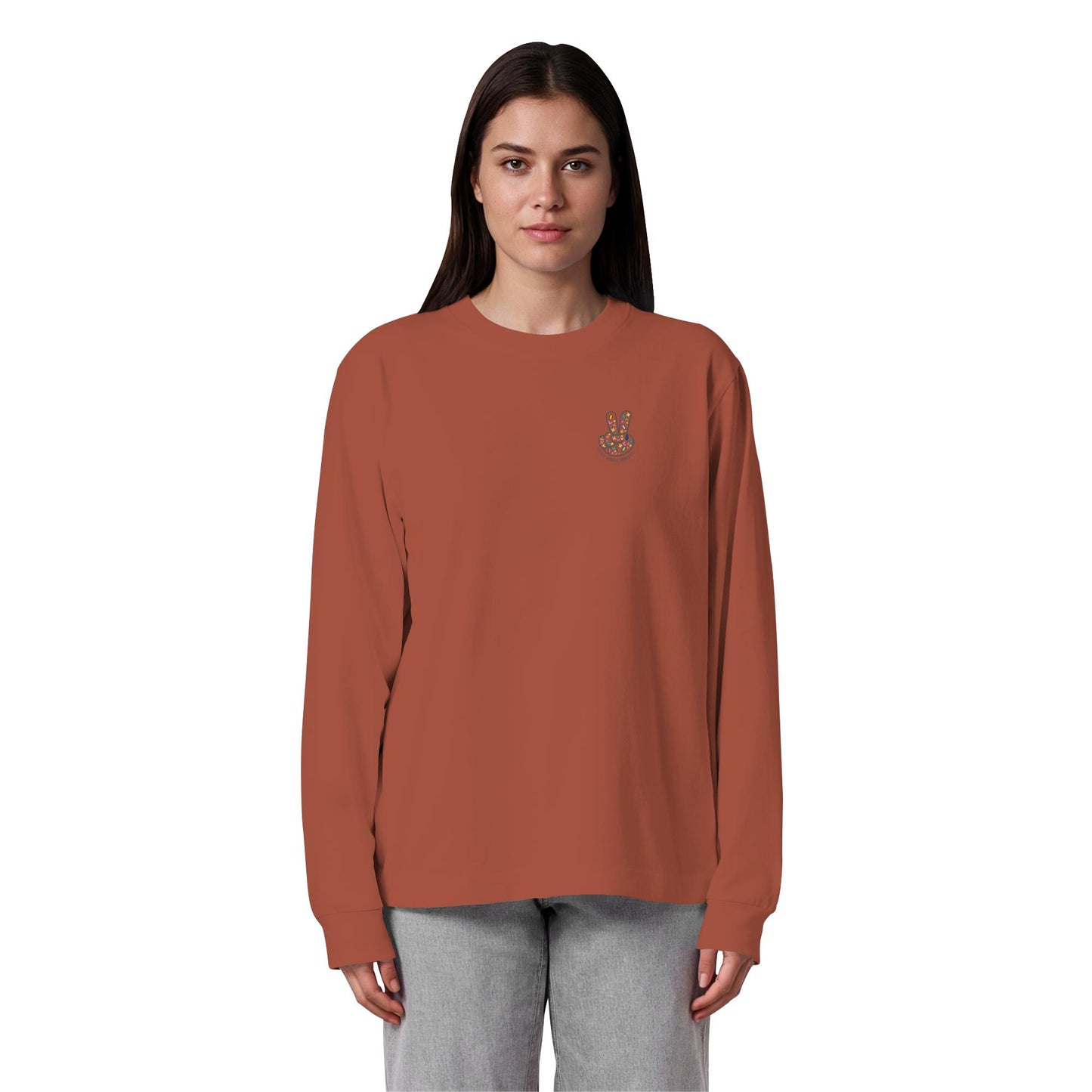 Peace. Waves. Sunsets. - Organic Heavy Oversized Longsleeve T-Shirt