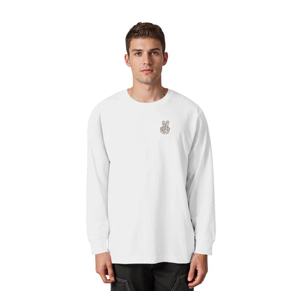 Peace. Waves. Sunsets. - Organic Heavy Oversized Longsleeve T-Shirt