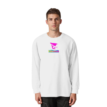 Flying Pilot-Foilrausch - Organic Heavy Oversized Longsleeve T-Shirt
