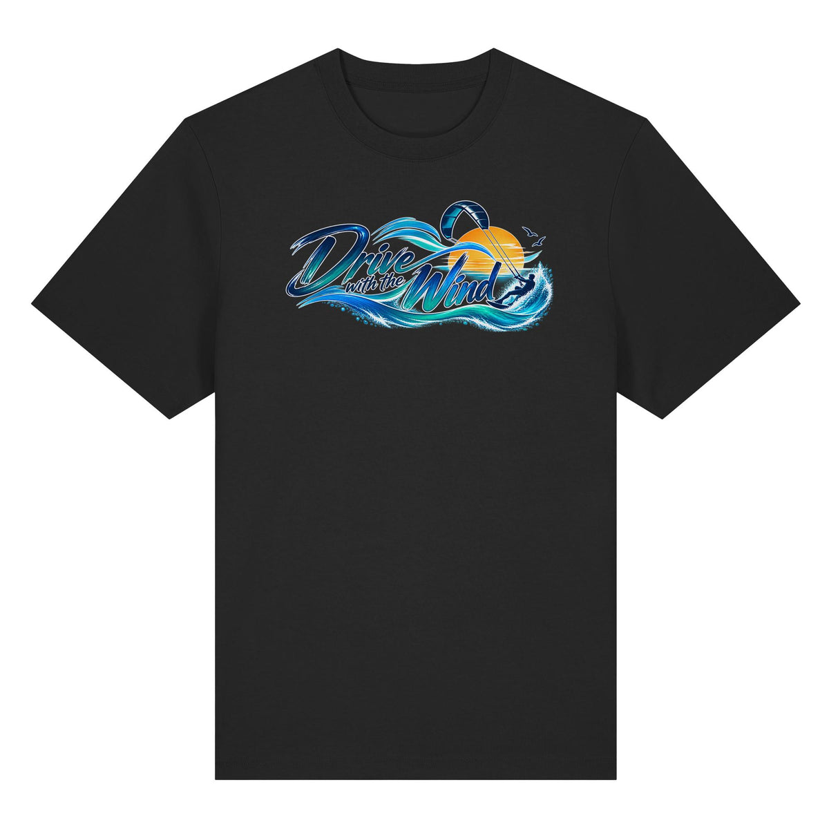 Kite-Drive With The Wind - Organic Heavy Shirt