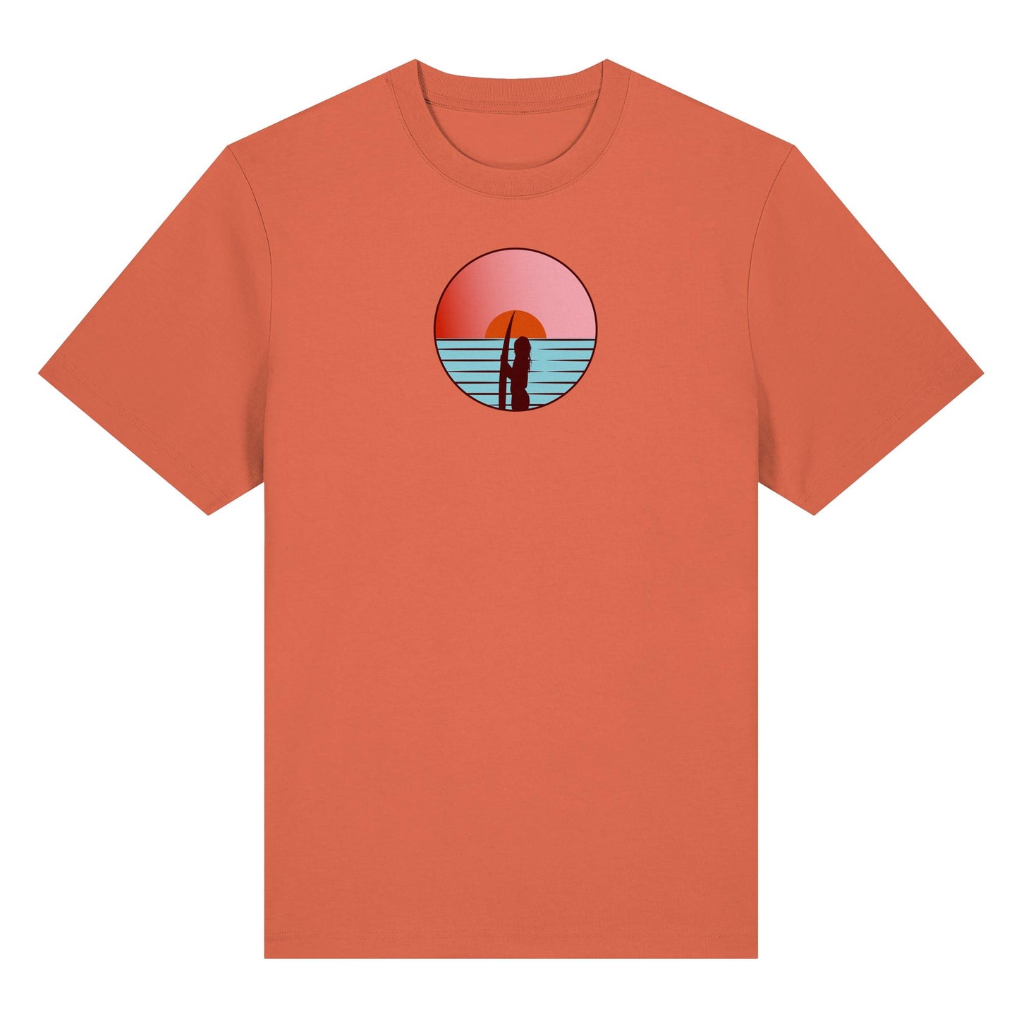 Sunsets of Happiness - Organic Heavy Shirt