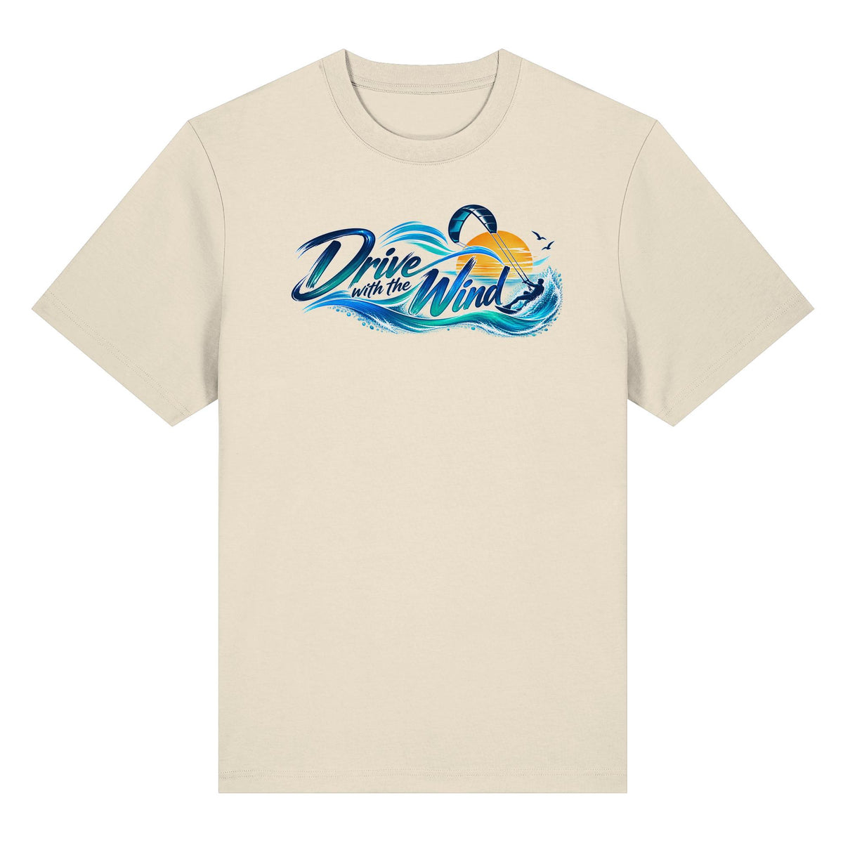 Kite-Drive With The Wind - Organic Heavy Shirt