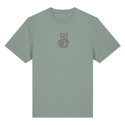 Peace. Waves. Sunsets. Frontdesign only - Organic Heavy T-Shirt