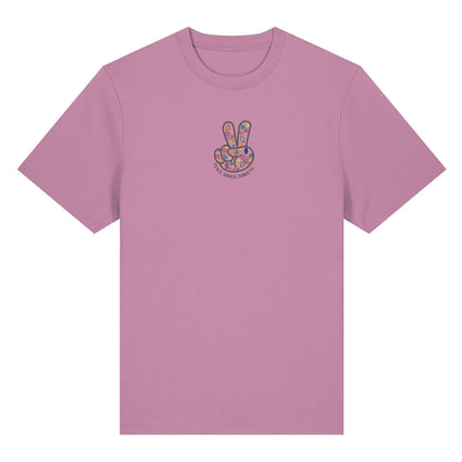 Peace. Waves. Sunsets. Frontdesign only - Organic Heavy T-Shirt