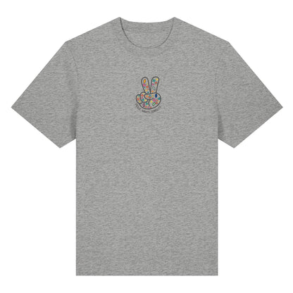 Peace. Waves. Sunsets. Frontdesign only - Organic Heavy T-Shirt