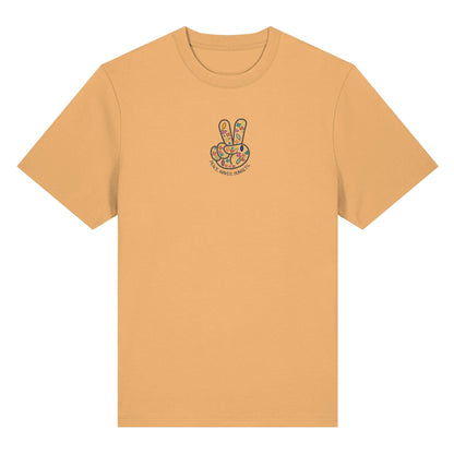 Peace. Waves. Sunsets. Frontdesign only - Organic Heavy T-Shirt