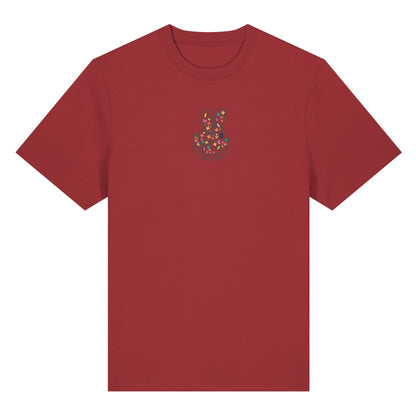 Peace. Waves. Sunsets. Frontdesign only - Organic Heavy T-Shirt