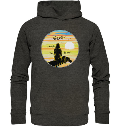 SUP-a way to be free - Organic Hoodie