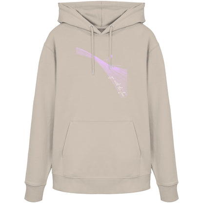 Surfgirl-go withe flow - Organic Hoodie