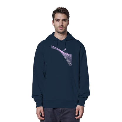 Surfgirl-go withe flow - Organic Hoodie