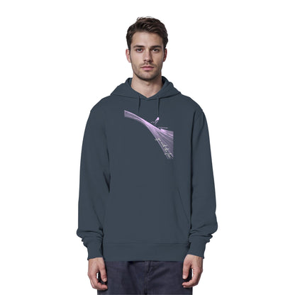 Surfgirl-go withe flow - Organic Hoodie