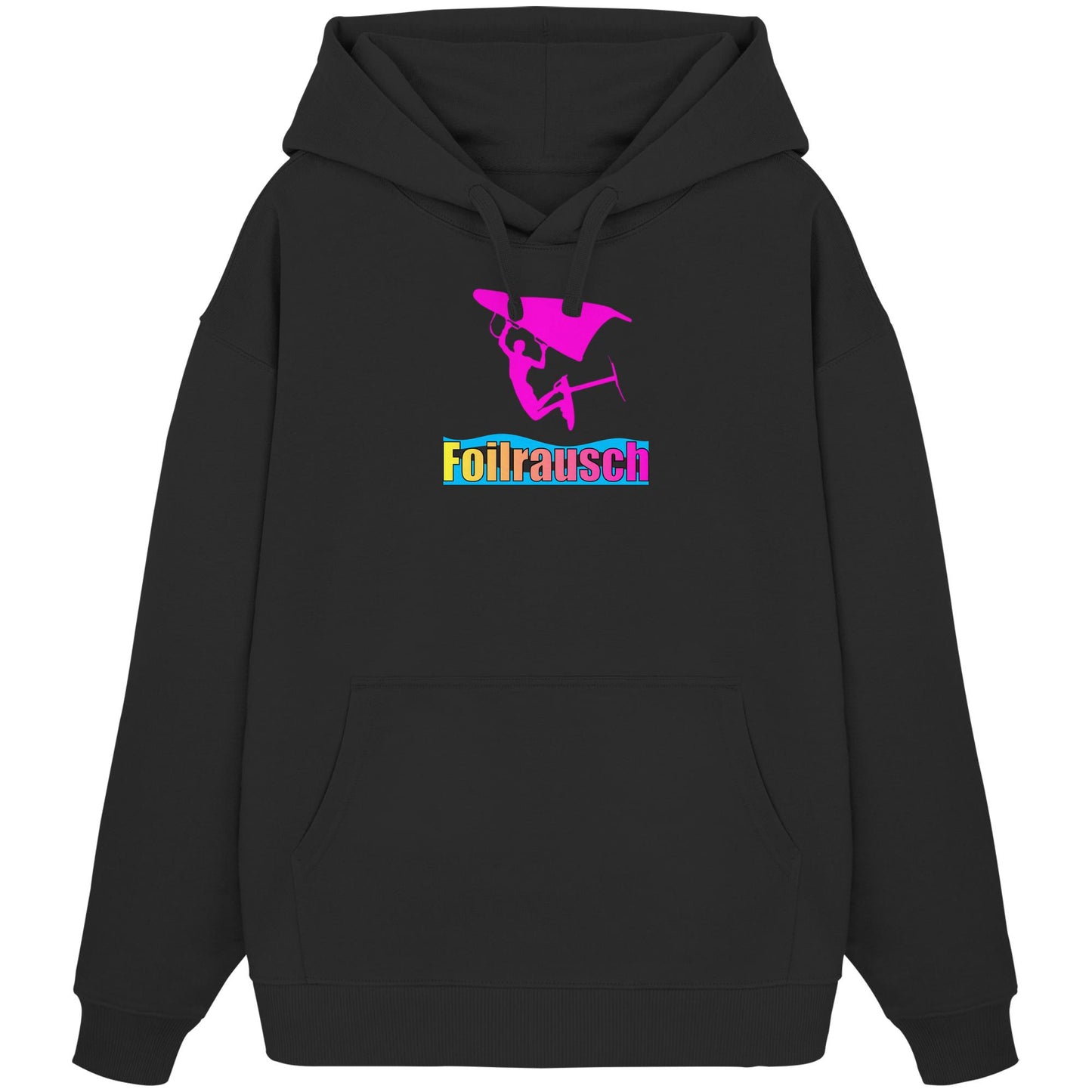 Flying Pilot-Foilrausch - Organic Oversize Hoodie