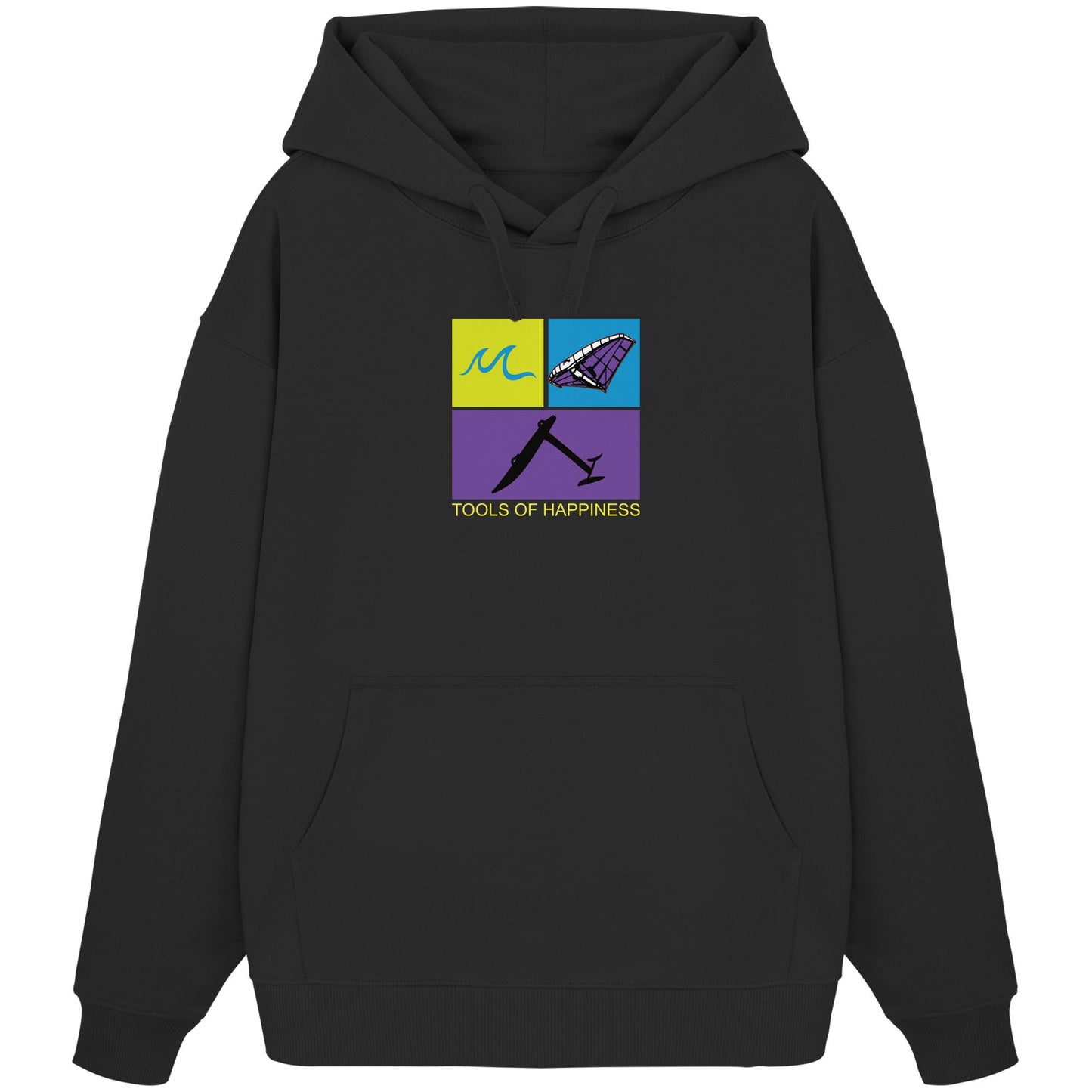 Wingoil-Tools for Happiness - Organic Oversize Hoodie
