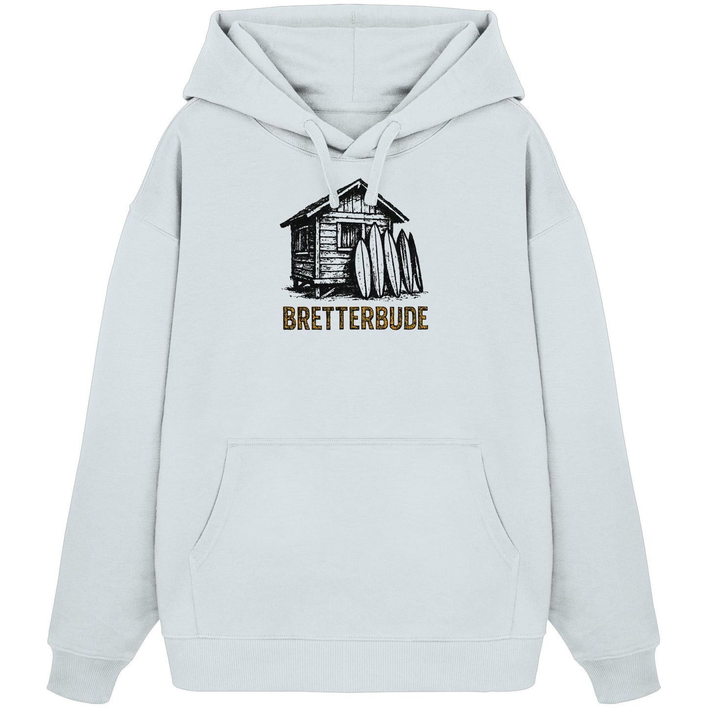 Achtung Bretterbude - Organic Oversize Hoodie