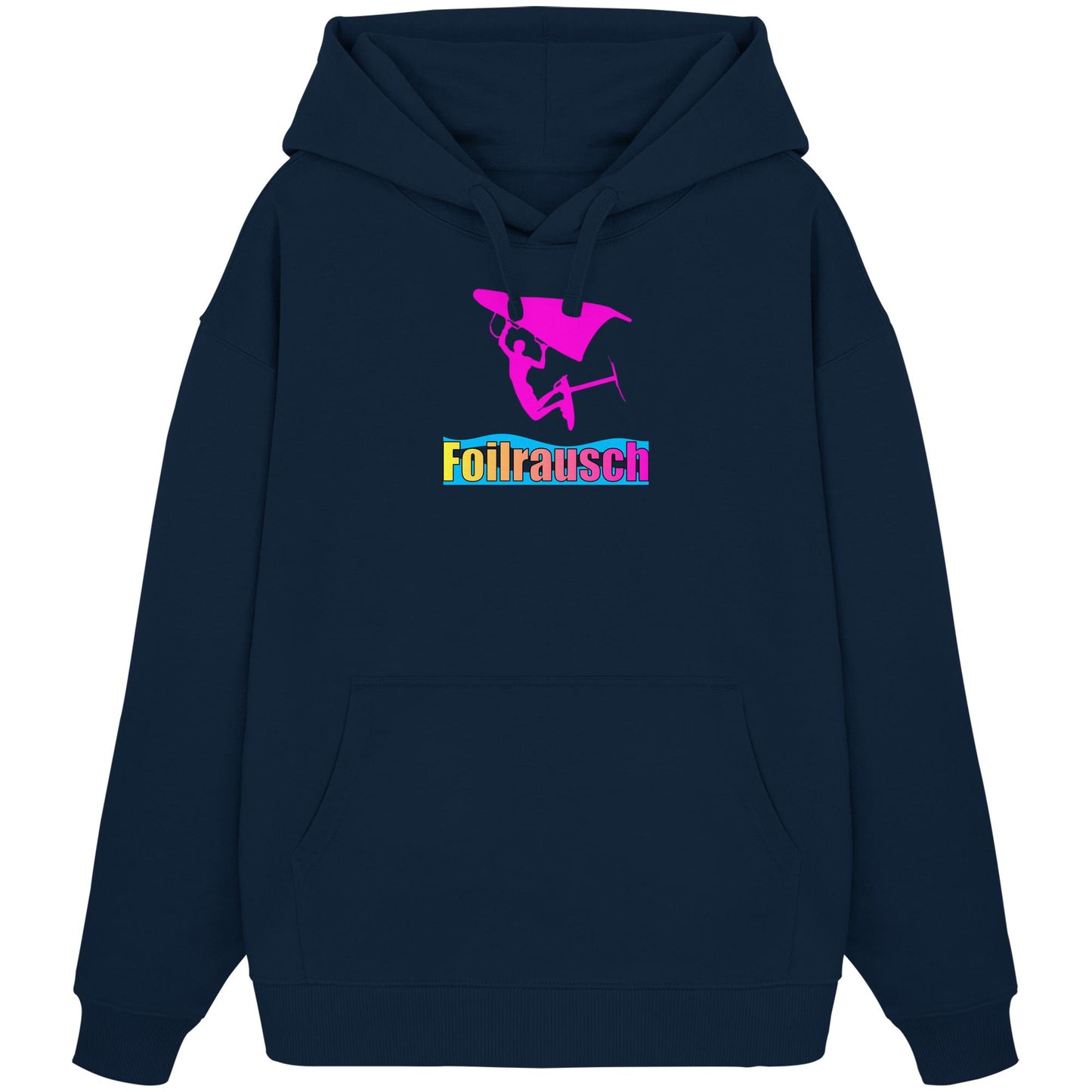 Flying Pilot-Foilrausch - Organic Oversize Hoodie