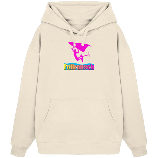 Flying Pilot-Foilrausch - Organic Oversize Hoodie
