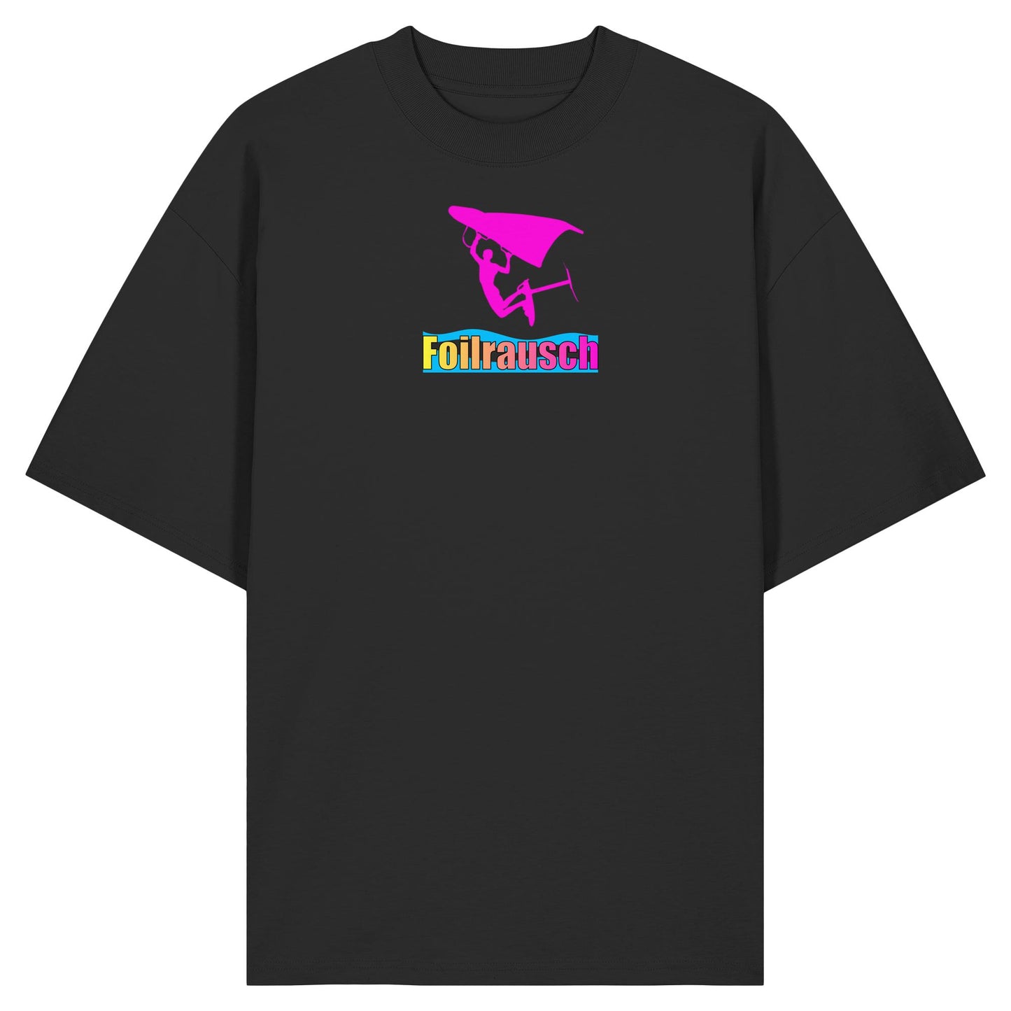 Flying Pilot-Foilrausch - Organic Oversize Shirt