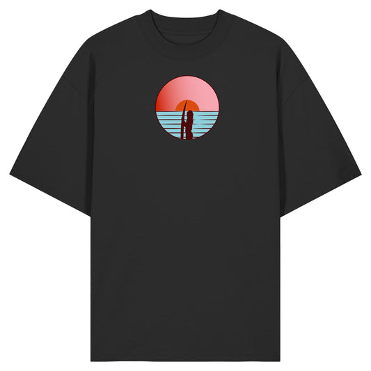Sunsets of Happiness - Organic Oversize Shirt