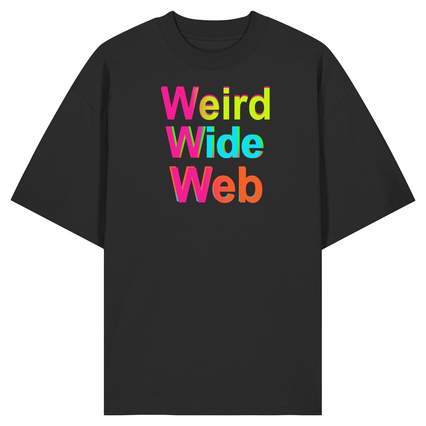 Weird Wide Web-Natural is sexy - Organic Oversize Shirt