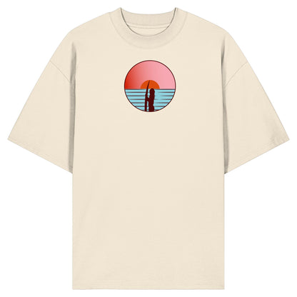 Sunsets of Happiness - Organic Oversize Shirt