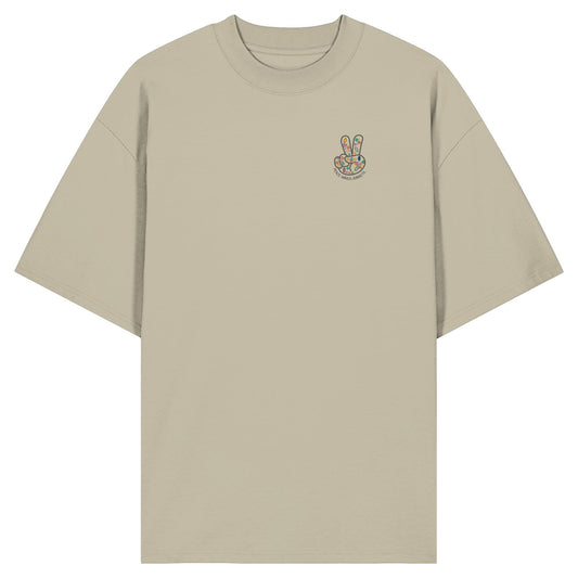 Peace. Waves. Sunsets. - Organic Oversize Shirt