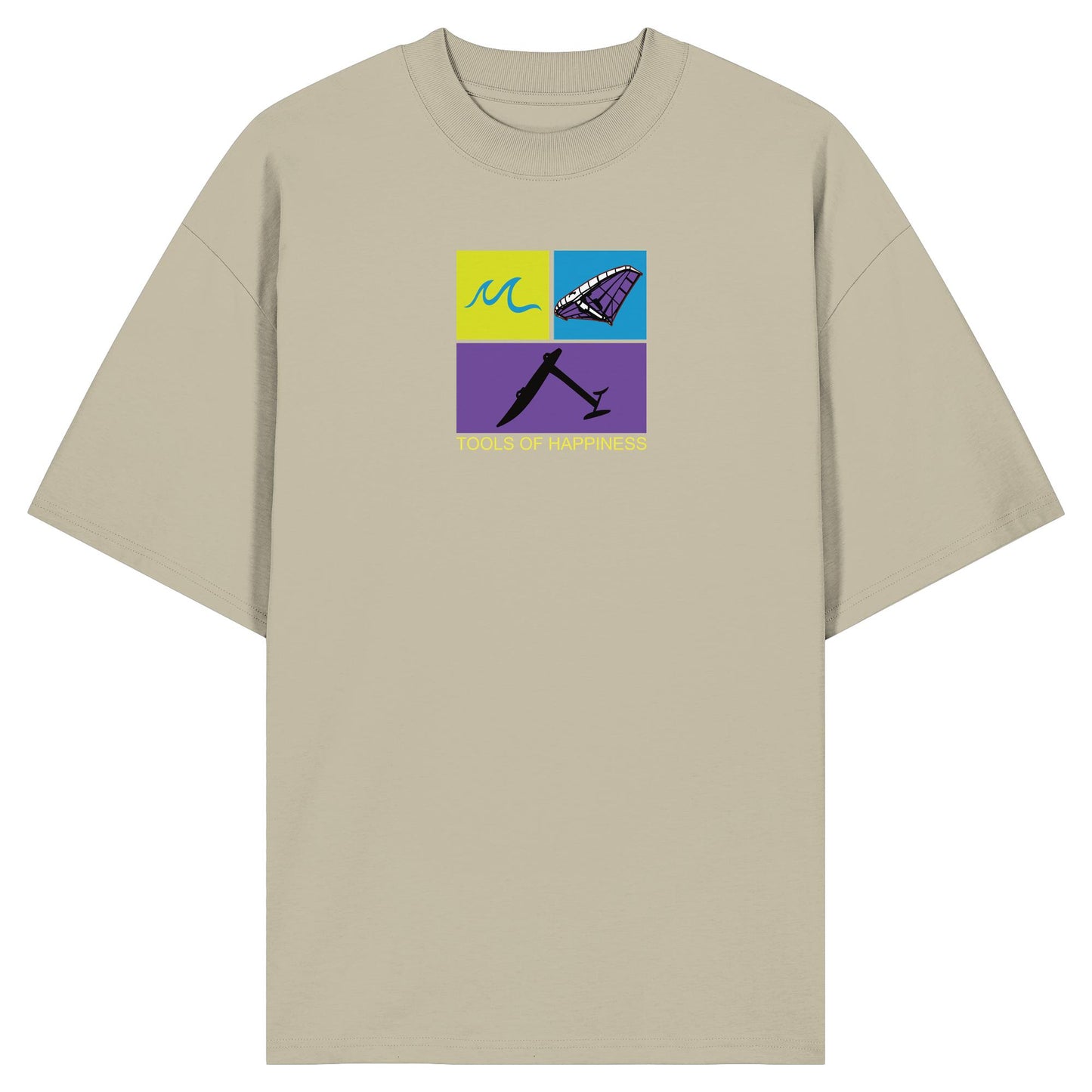 Wingoil-Tools for Happiness - Organic Oversize Shirt