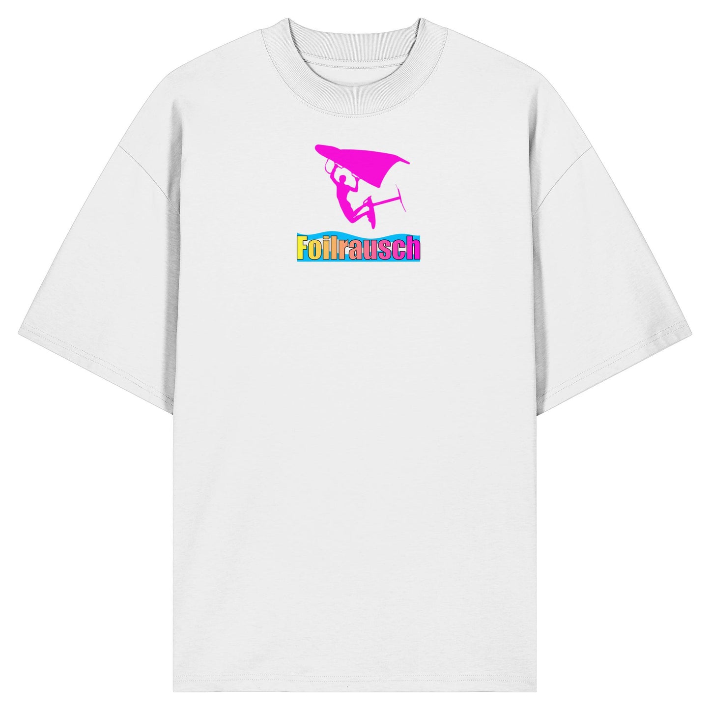 Flying Pilot-Foilrausch - Organic Oversize Shirt