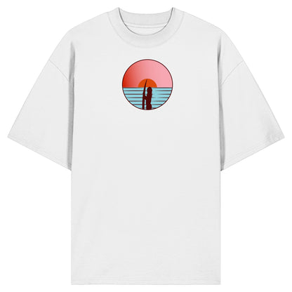 Sunsets of Happiness - Organic Oversize Shirt