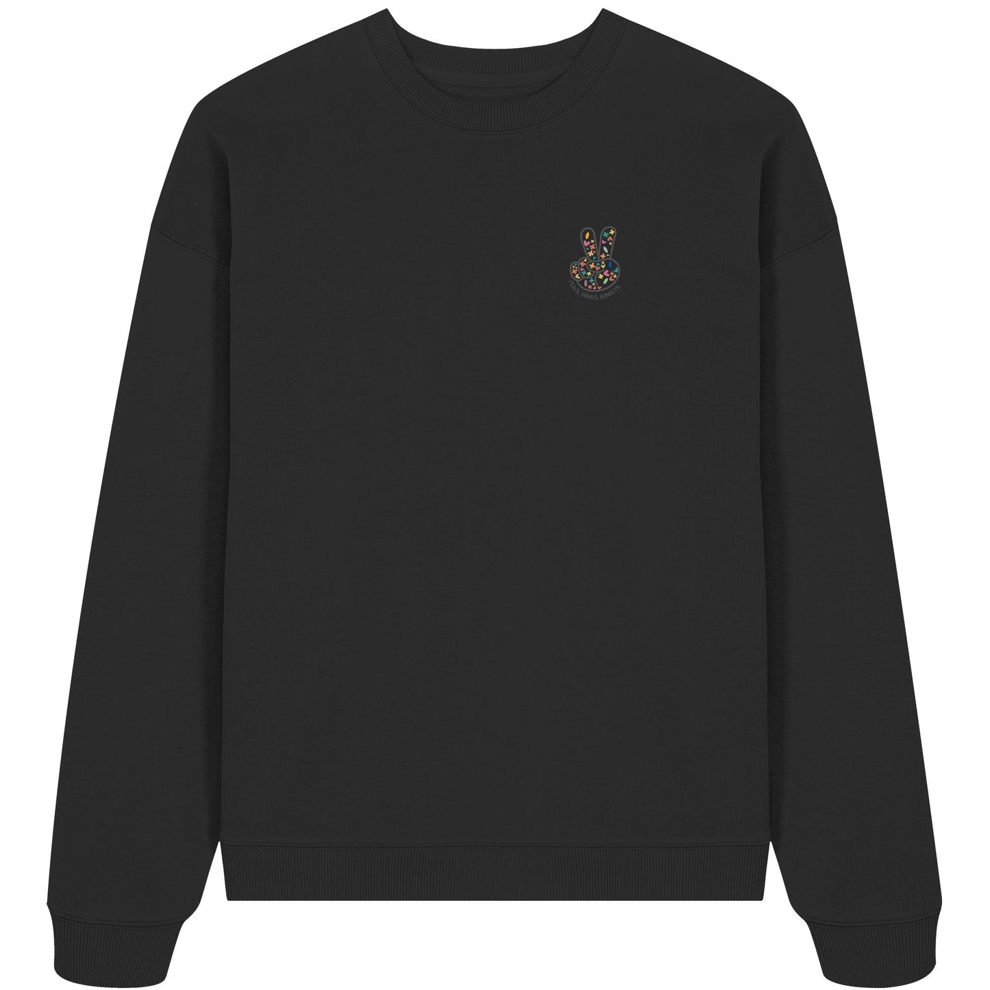 Peace. Waves. Sunsets. - Organic Oversize Sweatshirt