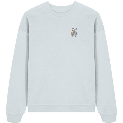 Peace. Waves. Sunsets. - Organic Oversize Sweatshirt
