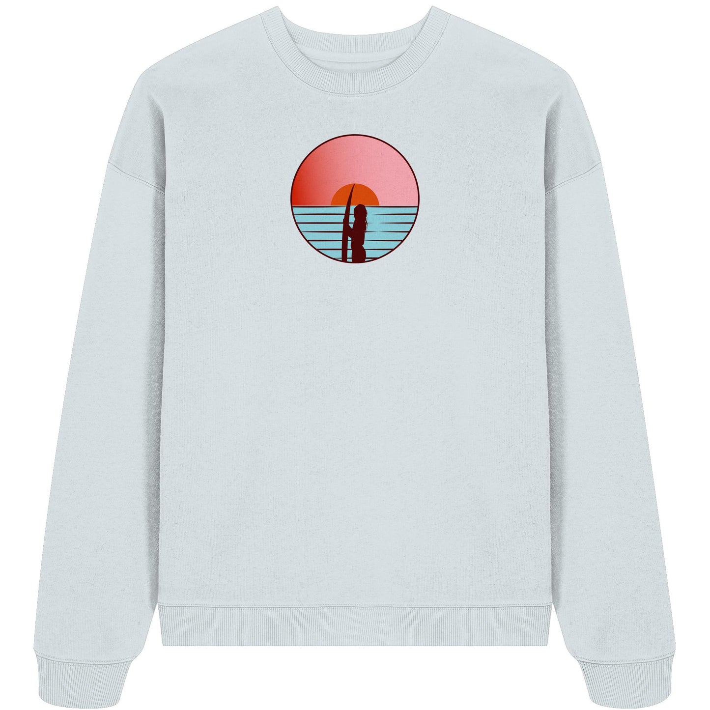 Sunsets of Happiness - Organic Oversize Sweatshirt