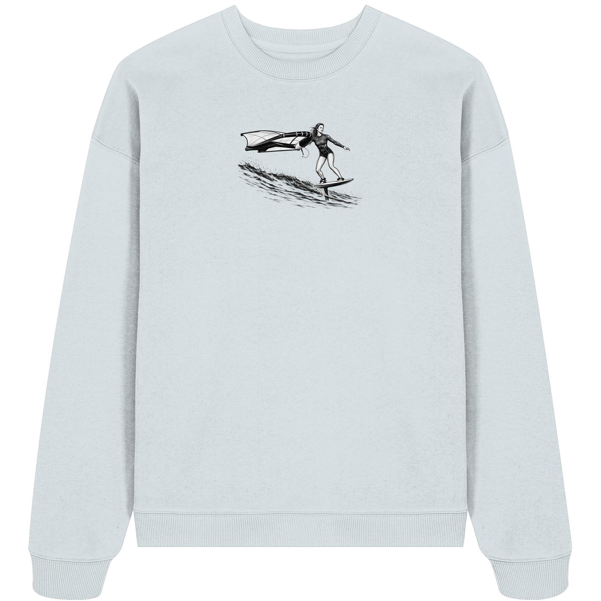 Wingfoil Wave - Organic Oversize Sweatshirt