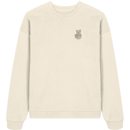 Peace. Waves. Sunsets. - Organic Oversize Sweatshirt