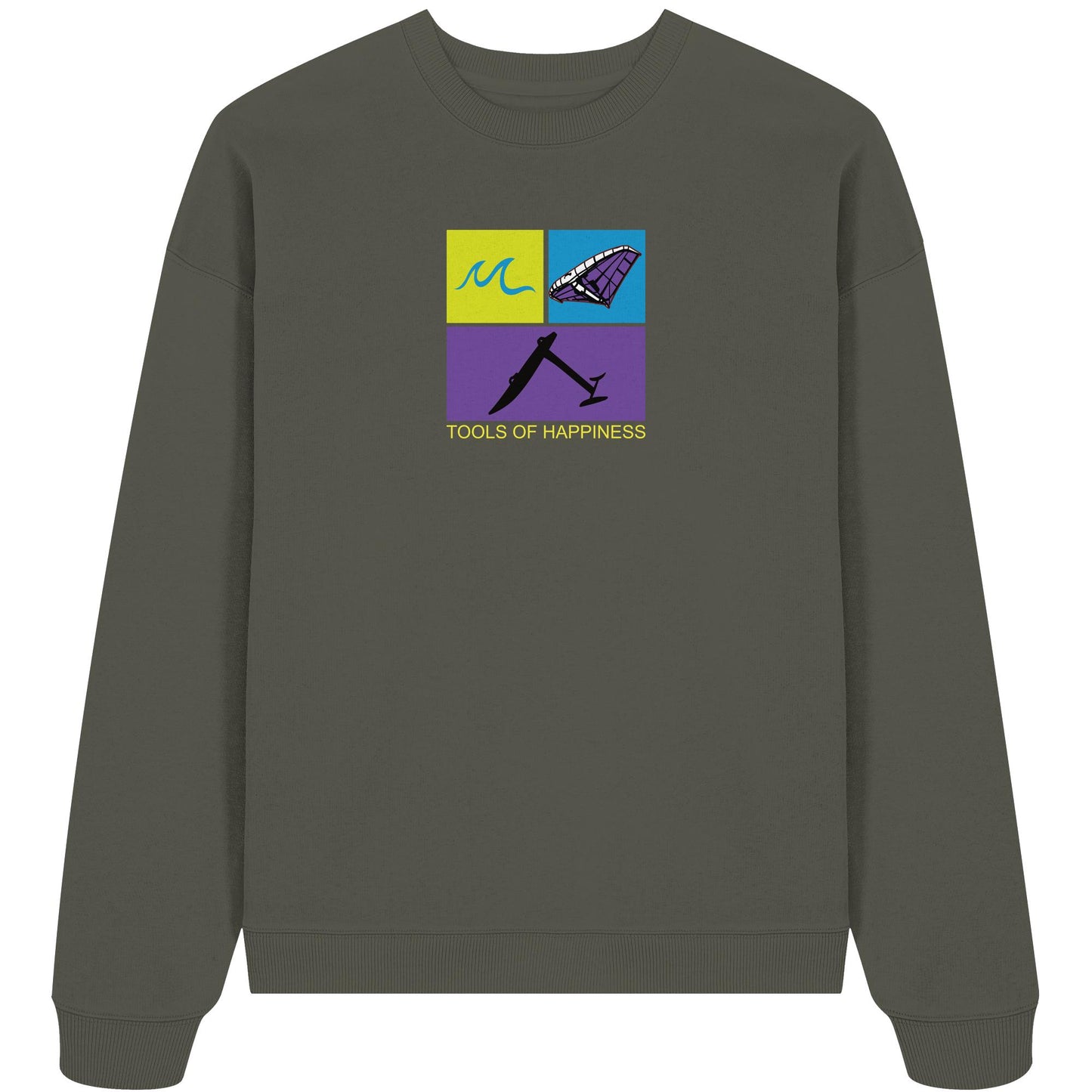 Wingoil-Tools for Happiness - Organic Oversize Sweatshirt