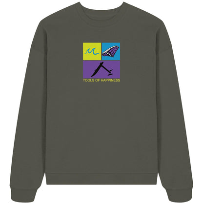 Wingoil-Tools for Happiness - Organic Oversize Sweatshirt