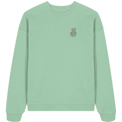 Peace. Waves. Sunsets. - Organic Oversize Sweatshirt
