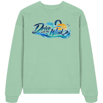 Kite-Drive With The Wind - Organic Oversize Sweatshirt