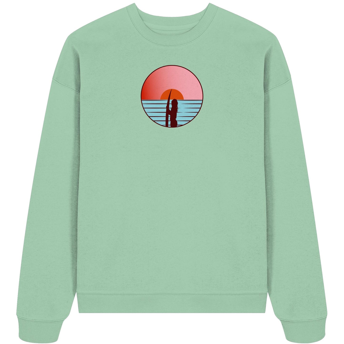 Sunsets of Happiness - Organic Oversize Sweatshirt