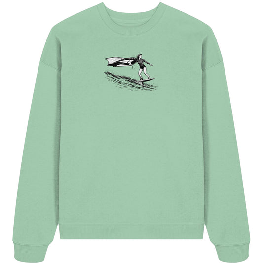 Wingfoil Wave - Organic Oversize Sweatshirt