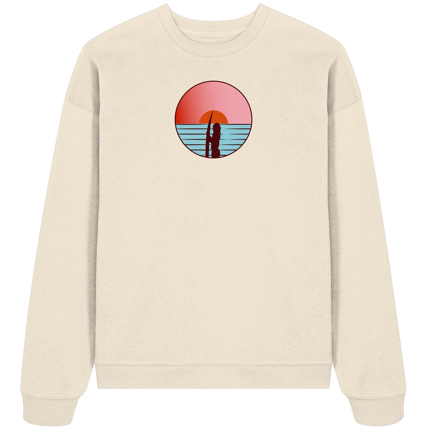 Sunsets of Happiness - Organic Oversize Sweatshirt