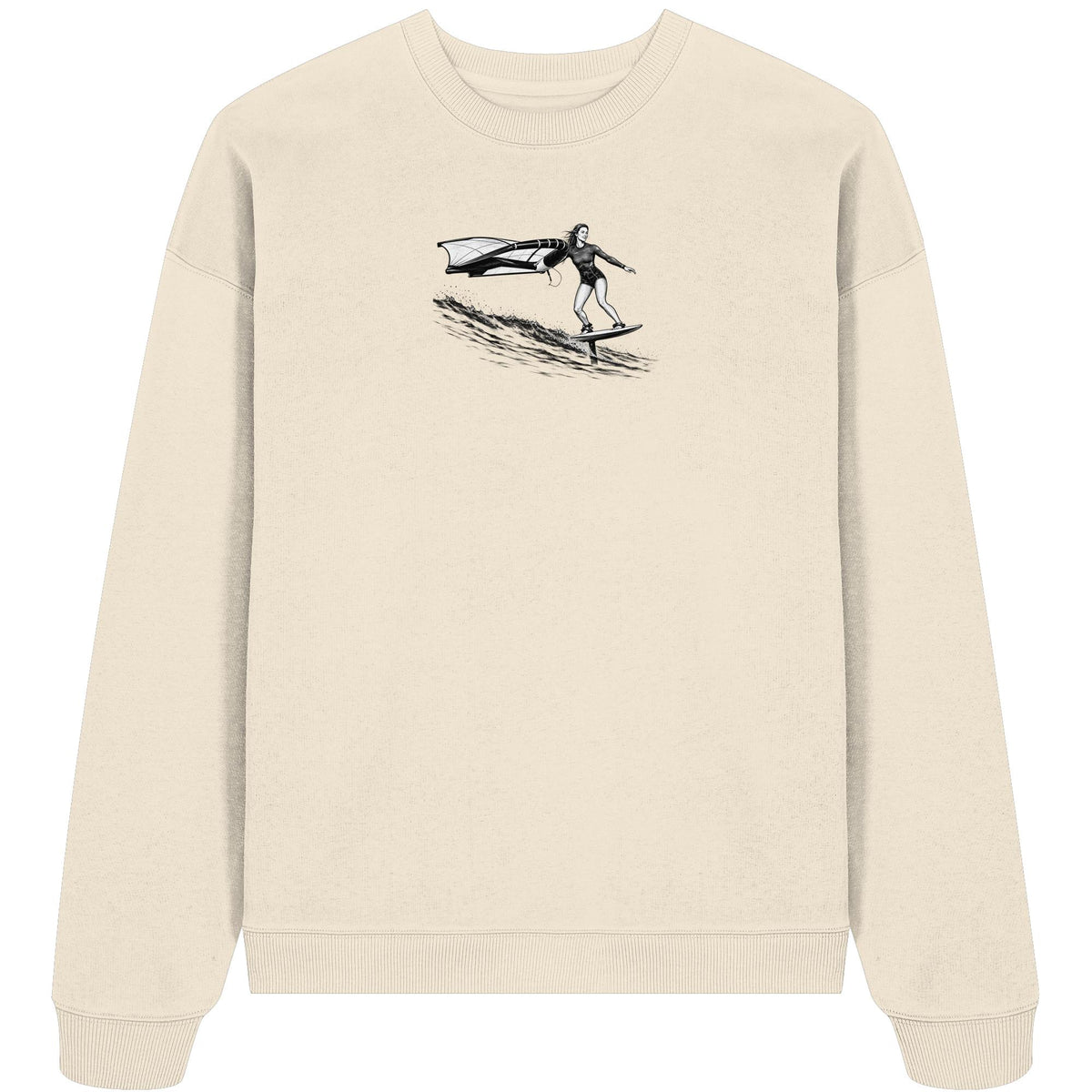 Wingfoil Wave - Organic Oversize Sweatshirt